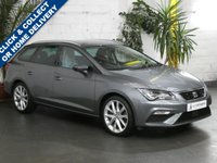 USED 2017 17 SEAT LEON 2.0 TDI FR TECHNOLOGY DSG 5d 184 BHP SAT NAV 1 OWNER FSH