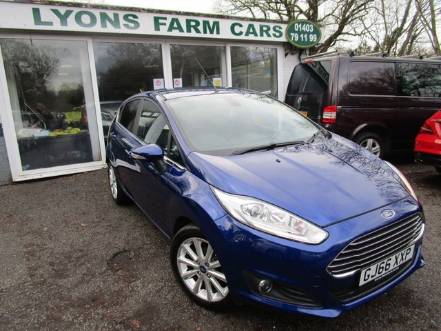 2016 66 Ford Fiesta 1.0 TITANIUM ECOBOOST 5d 99 BHP