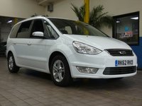USED 2012 62 FORD GALAXY 1.6 ZETEC TDCI 5d 115 BHP 2 OWNERS EXCELLENT SERVICE HISTORY 3 MONTHS WARRANTY