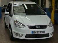 USED 2012 62 FORD GALAXY 1.6 ZETEC TDCI 5d 115 BHP 2 OWNERS EXCELLENT SERVICE HISTORY 3 MONTHS WARRANTY