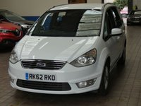USED 2012 62 FORD GALAXY 1.6 ZETEC TDCI 5d 115 BHP 2 OWNERS EXCELLENT SERVICE HISTORY 3 MONTHS WARRANTY