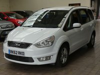 USED 2012 62 FORD GALAXY 1.6 ZETEC TDCI 5d 115 BHP 2 OWNERS EXCELLENT SERVICE HISTORY 3 MONTHS WARRANTY