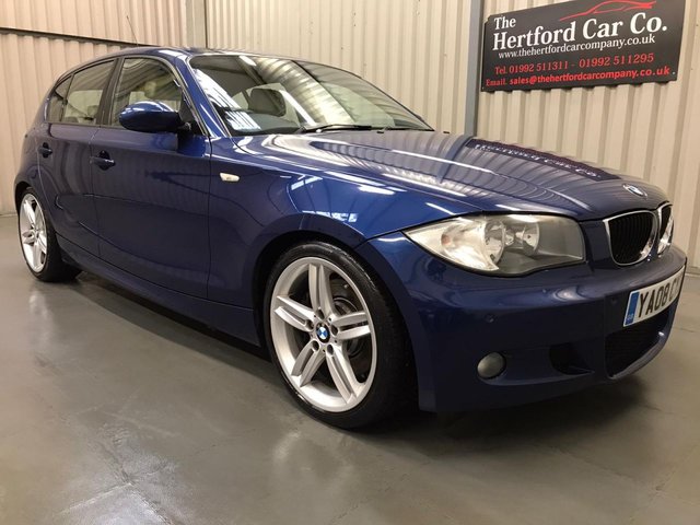 2008 08 BMW 1 Series 2.0 123D M SPORT 5d 202 BHP