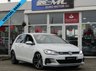 USED 2017 67 VOLKSWAGEN GOLF 2.0 GTD TDI DSG 5d 182 BHP Finished in PURE WHITE with contrasting GREY sports interior. This is a 1 Owner classic HOT HATCH. Comes with LED run Lights, Virtual Dash, SAT NAV, DAB, Apple Car Play, B/Tooth, 19" ALLOYS, Cruise, Power Folding Mirrors and Park Sensors. Performance as the name suggests is very lively and makes an Ideal quick Family Hatch. Dealer serviced at 22942 miles, 33610 miles and at 50839 miles.