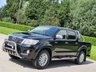 USED 2011 61 TOYOTA HI-LUX 3.0 INVINCIBLE 4X4 D-4D DCB 169 BHP SAT NAV + LEATHER + BULL BARS