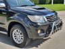 USED 2011 61 TOYOTA HI-LUX 3.0 INVINCIBLE 4X4 D-4D DCB 169 BHP SAT NAV + LEATHER + BULL BARS