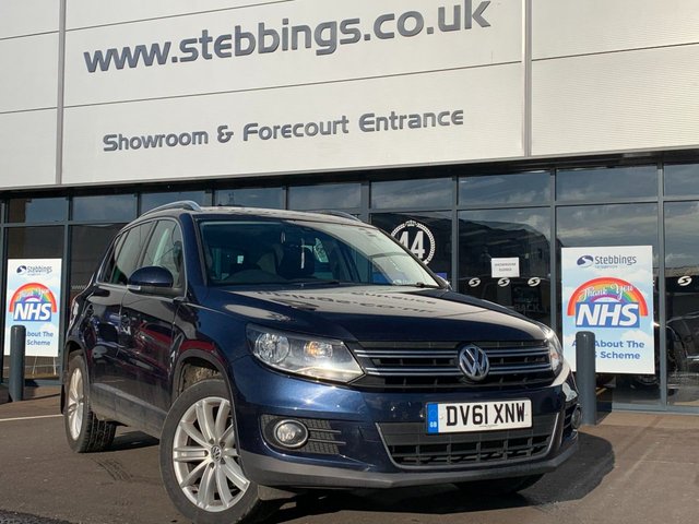 2011 61 VOLKSWAGEN TIGUAN 2.0 SPORT TDI 4MOTION 5d 168 BHP