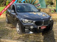 USED 2019 69 BMW X1 2.0 XDRIVE20I M SPORT 5d 190 BHP STUNNING X1 X-DRIVE. M/SPORT 2.0 STEP/AUTOMATIC/PADDLE SHIFT, 1 OWNER CAR HAVING COVERED ONLY 7,270 MILES FROM BRAND NEW, FINISHED IN MINERAL GREY METALLIC WITH FULL DAKOTA LEATHER INTERIOR. HUGE SPECIFICATION (SEE LIST) AND HUGE SAVING ON NEW.