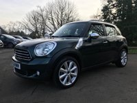 USED 2011 61 MINI COUNTRYMAN 1.6 COOPER 5d 122 BHP HUGE SPECIFICATION WITH OVER &pound;3000's OF OPTIONS !!