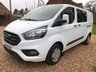 USED 2018 18 FORD TRANSIT CUSTOM 2.0 300 TREND DCIV L2 H1 104 BHP FINANCE FROM 6.9% APR, **NO VAT**
