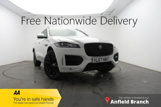 2017 67 JAGUAR F-PACE 2.0L R-SPORT 5d AUTO 178 BHP