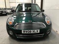 USED 2008 08 MINI CLUBMAN 1.6 COOPER D 5d 108 BHP Leather, BRG, Pan Roof, Auto