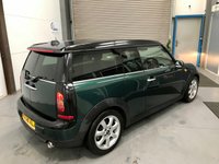 USED 2008 08 MINI CLUBMAN 1.6 COOPER D 5d 108 BHP Leather, BRG, Pan Roof, Auto