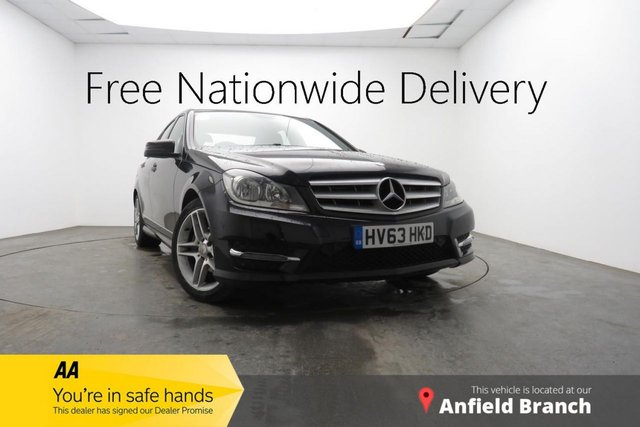 2013 63 MERCEDES-BENZ C-CLASS 2.1 C220 CDI BLUEEFFICIENCY AMG SPORT 4d AUTO 168 BHP