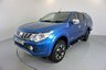 USED 2016 16 MITSUBISHI L200 2.4 DI-D 4X4 BARBARIAN DCB 5d AUTO-HEATED BLACK LEATHER-BLUETOOTH-CRUISE CONTROL-SATNAV-REVERSE CAMERA-ELECTRIC FOLDING MIRRORS-CLIMATE CONTROL 