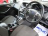 USED 2013 13 FORD FOCUS 1.6 TITANIUM 5d 124 BHP Finished in PANTHER BLACK metallic with contrasting Dark Grey Cloth trim. This is a modern day peoples hatchback car. It is a reliable, practical and affordable vehicle that is liked by everyone. Great features which include Low mileage (for age of car), Cruise Control, B/Tooth, DAB radio, Alloys Front Fogs and much more. Ford Dealer serviced at 12900 miles, 23169 miles, 31038 miles, 39190 miles, and recently at 76265 miles.