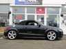 USED 2011 60 AUDI TT 2.0 TDI QUATTRO S LINE 2d 170 BHP Finished in PHANTOM BLACK PEARL with Contrasting EBONY HEATED LEATHER trim. This AUDI TT is a style icon that stands out in the crowd. The PHANTOM BLACK makes it look a lot sportier that the greys, silvers and blue TT's around. Features include, Sat Nav, DAB radio, 19" Alloys, Heated Leather, Rear Park Sensors and much more. Dealer serviced at 8532 miles, 13547 miles, 19018 miles, 29839 miles, 30364 miles, 36203 miles, 43008 miles and at 49305 miles. New Cam Belt and water pump