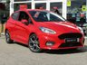 USED 2019 68 FORD FIESTA 1.0 ST-LINE 3d 99 BHP Finished in RACE RED with contrasting GREY SPORTS Cloth interior trim. This Fiesta is a small car that you can really enjoy driving. Economical and cheap to run, stylish to look at and some great features. Low post 2017 Road Tax with, In App Play, Cruise Control, DAB radio, B/Tooth, 17" Alloys, Air Con and much more, makes this a must for the first time driver or small family. Serviced at 12230 miles and at 23333 miles, ready to go. 1st MOT not due until 12/02/2022.