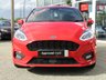 USED 2019 68 FORD FIESTA 1.0 ST-LINE 3d 99 BHP Finished in RACE RED with contrasting GREY SPORTS Cloth interior trim. This Fiesta is a small car that you can really enjoy driving. Economical and cheap to run, stylish to look at and some great features. Low post 2017 Road Tax with, In App Play, Cruise Control, DAB radio, B/Tooth, 17" Alloys, Air Con and much more, makes this a must for the first time driver or small family. Serviced at 12230 miles and at 23333 miles, ready to go. 1st MOT not due until 12/02/2022.