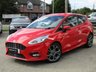 USED 2019 68 FORD FIESTA 1.0 ST-LINE 3d 99 BHP Finished in RACE RED with contrasting GREY SPORTS Cloth interior trim. This Fiesta is a small car that you can really enjoy driving. Economical and cheap to run, stylish to look at and some great features. Low post 2017 Road Tax with, In App Play, Cruise Control, DAB radio, B/Tooth, 17" Alloys, Air Con and much more, makes this a must for the first time driver or small family. Serviced at 12230 miles and at 23333 miles, ready to go. 1st MOT not due until 12/02/2022.