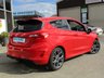 USED 2019 68 FORD FIESTA 1.0 ST-LINE 3d 99 BHP Finished in RACE RED with contrasting GREY SPORTS Cloth interior trim. This Fiesta is a small car that you can really enjoy driving. Economical and cheap to run, stylish to look at and some great features. Low post 2017 Road Tax with, In App Play, Cruise Control, DAB radio, B/Tooth, 17" Alloys, Air Con and much more, makes this a must for the first time driver or small family. Serviced at 12230 miles and at 23333 miles, ready to go. 1st MOT not due until 12/02/2022.
