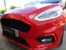 USED 2019 68 FORD FIESTA 1.0 ST-LINE 3d 99 BHP Finished in RACE RED with contrasting GREY SPORTS Cloth interior trim. This Fiesta is a small car that you can really enjoy driving. Economical and cheap to run, stylish to look at and some great features. Low post 2017 Road Tax with, In App Play, Cruise Control, DAB radio, B/Tooth, 17" Alloys, Air Con and much more, makes this a must for the first time driver or small family. Serviced at 12230 miles and at 23333 miles, ready to go. 1st MOT not due until 12/02/2022.