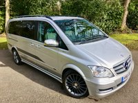 USED 2011 61 MERCEDES-BENZ VIANO 3.0 122 CDI BLUEEFFICENCY AVANTGARDE 5d AUTO 224 BHP //7 BLACK LEATHER SEATS+TABLE GREAT CONDITION FOR THE YEAR INSIDE AND OUT /SUPPLIED BY US IN 2017 NOW BACK IN PART EXCHANGE//BIG SERVICE JUST DONE@60,000 MILES WITH NEW EGR VALVE//
