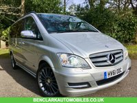 USED 2011 61 MERCEDES-BENZ VIANO 3.0 122 CDI BLUEEFFICENCY AVANTGARDE 5d AUTO 224 BHP //7 BLACK LEATHER SEATS+TABLE GREAT CONDITION FOR THE YEAR INSIDE AND OUT /SUPPLIED BY US IN 2017 NOW BACK IN PART EXCHANGE//BIG SERVICE JUST DONE@60,000 MILES WITH NEW EGR VALVE//