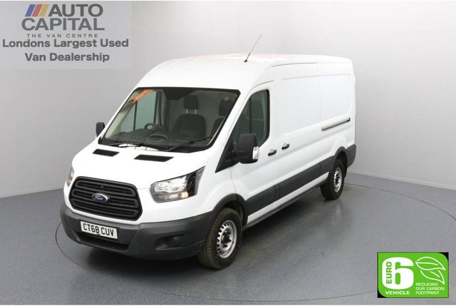 2018 68 FORD TRANSIT 2.0 350 FWD L3 H2 Auto 130 BHP Euro 6 Low Emission