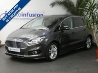 USED 2016 66 FORD S-MAX 2.0 TITANIUM SPORT TDCI 5d 177 BHP SAT NAV GENUINE LOW MILEAGE