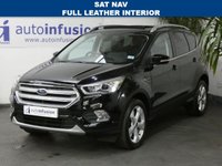 USED 2018 68 FORD KUGA 1.5 TITANIUM X 5d 148 BHP SAT NAV LEATHER SUNROOF