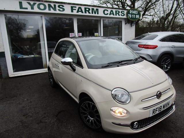 2018 18 Fiat 500 1.2 COLLEZIONE 3d 69 BHP *SPECIAL EDITION + 7