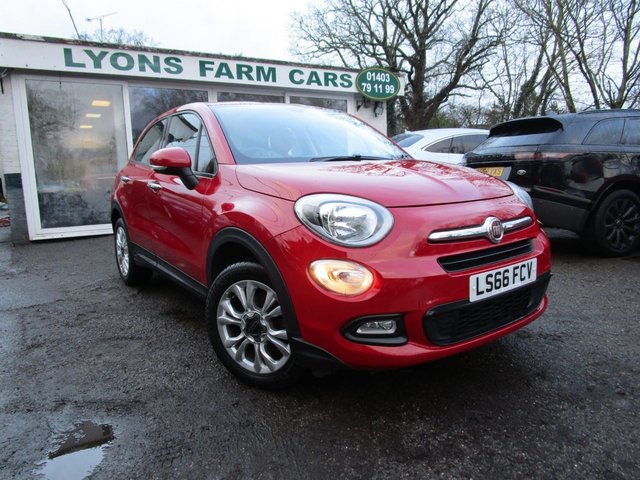 2016 66 Fiat 500x 1.6 POP STAR 5d 110 BHP