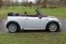 USED 2013 13 MINI CONVERTIBLE 1.6 JOHN COOPER WORKS 2d 208 BHP WHITE SILVER, H/K, LTHR, NAV