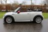 USED 2013 13 MINI CONVERTIBLE 1.6 JOHN COOPER WORKS 2d 208 BHP WHITE SILVER, H/K, LTHR, NAV