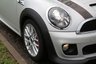 USED 2013 13 MINI CONVERTIBLE 1.6 JOHN COOPER WORKS 2d 208 BHP WHITE SILVER, H/K, LTHR, NAV
