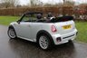 USED 2013 13 MINI CONVERTIBLE 1.6 JOHN COOPER WORKS 2d 208 BHP WHITE SILVER, H/K, LTHR, NAV
