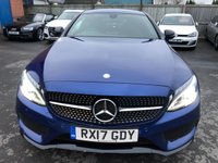 USED 2017 17 MERCEDES-BENZ C CLASS 2.0 C 300 AMG LINE 2d 241 BHP LOVELY LOOKING MERCEDES C300 WITH A FULL SERVICE HISTORY