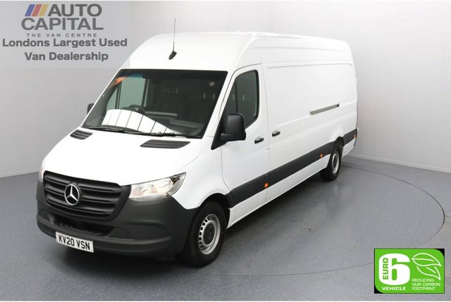 2020 20 MERCEDES-BENZ SPRINTER 2.1 314 CDI RWD 141 BHP L3 H2 LWB Euro 6 Low Emission