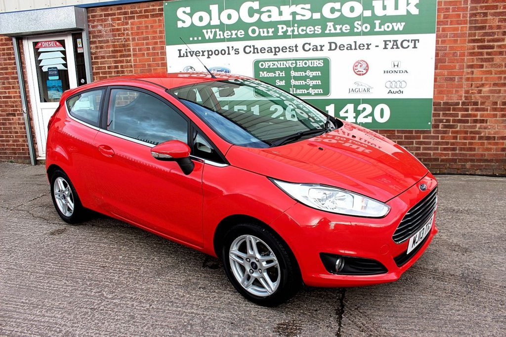 2013 FORD FIESTA 1.25 82 Zetec 3dr