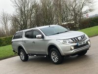 USED 2015 P MITSUBISHI L200 2.4 DI-D 4X4 BARBARIAN DCB 178 BHP PRIVATE PLATE INCLUDED !! NO VAT