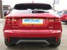 USED 2019 19 JAGUAR E-PACE 2.0 HSE 5d 178 BHP Finished in FIRENZE RED with contrasting Ebony Quilted Heated Electric Seats. This Sporty SUV has great looks, spacious with a big boot. This E-Pace is a small SUV that feels like a big SUV. It has a tall driving position and unshakable grip. Features include, Sat Nav, Virtual Dash, Auto Parking, 20" Alloys, Rear View Camera, Cruise, DAB, Front and Rear Park Sensors and much more. Serviced at 21375 miles on 12/05/2020. Still under Jaguar Warranty until March 2022.