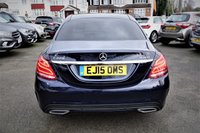 USED 2015 15 MERCEDES-BENZ C CLASS 2.1 C220 BLUETEC AMG LINE PREMIUM PLUS 4d 170 BHP ** RAC BUYSURE INSPECTED **