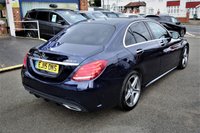 USED 2015 15 MERCEDES-BENZ C CLASS 2.1 C220 BLUETEC AMG LINE PREMIUM PLUS 4d 170 BHP ** RAC BUYSURE INSPECTED **