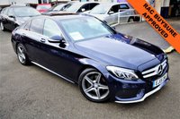 USED 2015 15 MERCEDES-BENZ C CLASS 2.1 C220 BLUETEC AMG LINE PREMIUM PLUS 4d 170 BHP ** RAC BUYSURE INSPECTED **