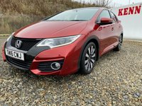 USED 2016 16 HONDA CIVIC 1.8 I-VTEC SE PLUS 5d 140 BHP 