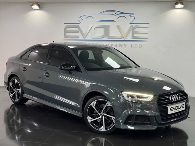 2019 19 Audi A3 2.0 TDI BLACK EDITION 4d 148 BHP