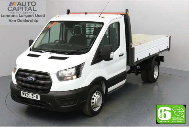 2020 20 FORD TRANSIT 2.0 350 RWD EcoBlue Leader L2 MWB 130 BHP Low Emission Tipper