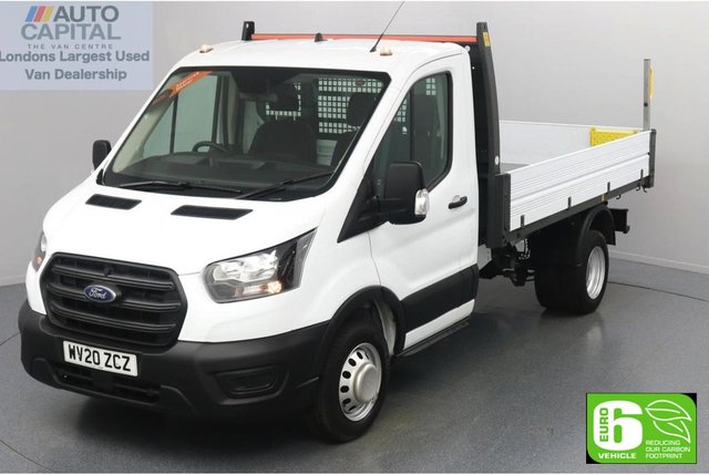2020 20 FORD TRANSIT 2.0 350 RWD EcoBlue Leader L2 MWB 130 BHP Low Emission Tipper
