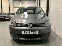 USED 2014 14 VOLKSWAGEN TOURAN 2.0 SE TDI BLUEMOTION TECHNOLOGY 5d 138 BHP 7 Seats, P Sensors, Bluetooth